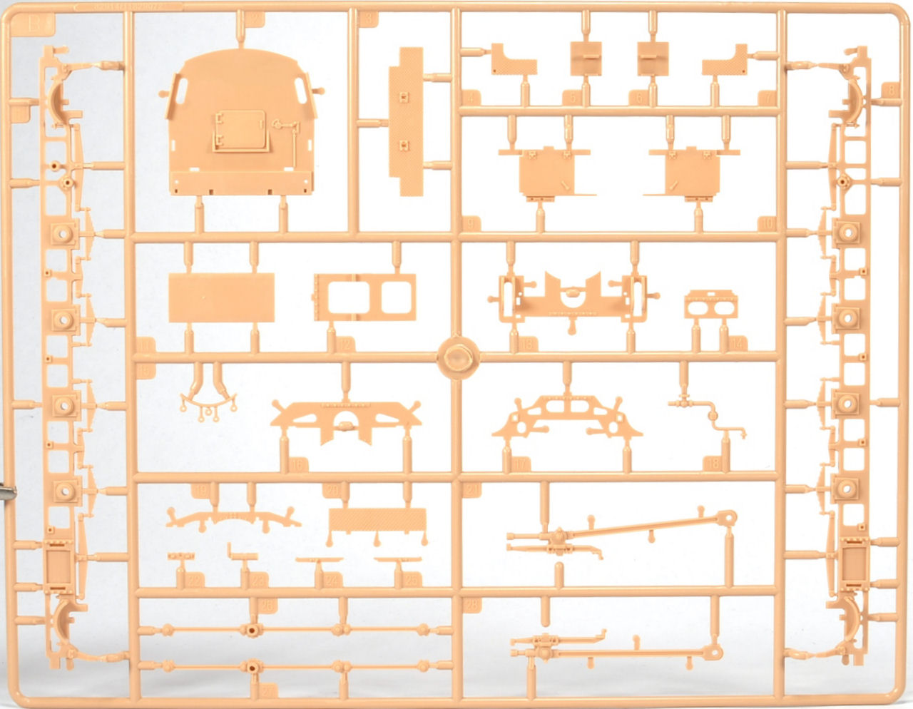 Hobby Boss 82914 1/72 German Dampflokomotive BR86 Kit Image 05