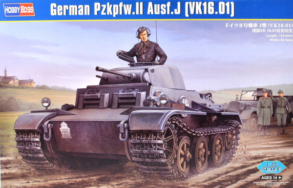 German Pzkpfw II Ausf J (VK16.01)