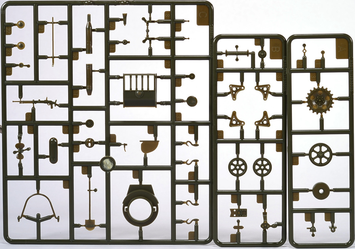 Hobby Boss 83818 1/35 Soviet T-37 Amphibious Light Tank – Early Kit Image 03