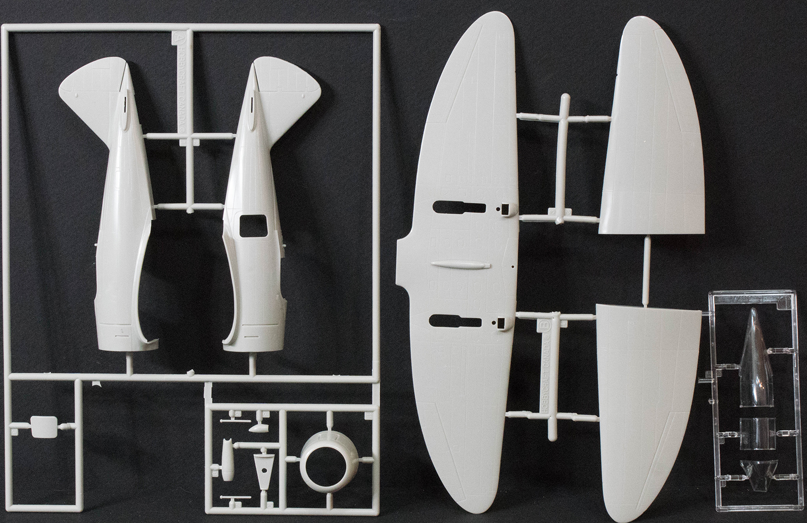 Hobbycraft 1552 1/48 P-35 Parts Image 01