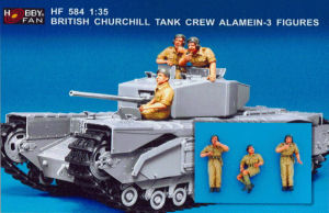 British Churchill Tank Crew Alamein