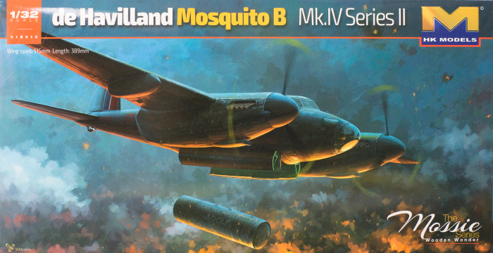 HK Models 01E15 1/32 de Havilland Mosquito B.IV Series II Kit