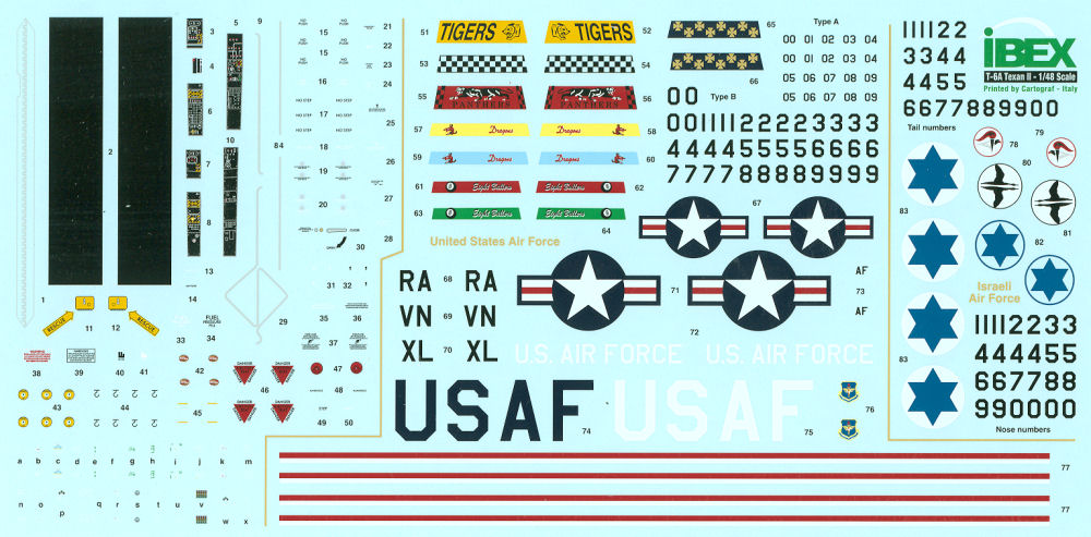 IBEX 4801 1/48 T-6A Texan II Review Image 03