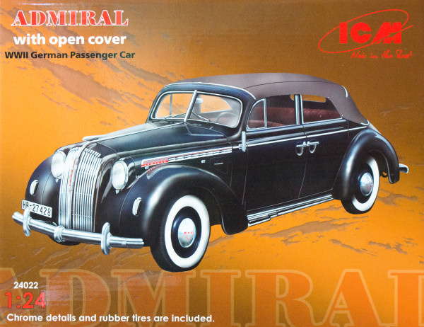 Admiral Cabriolet with Raised Top