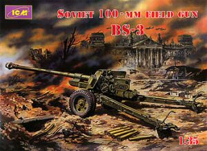 ICM 1/35 BS-3 100mm Field Gun Kit First Look
