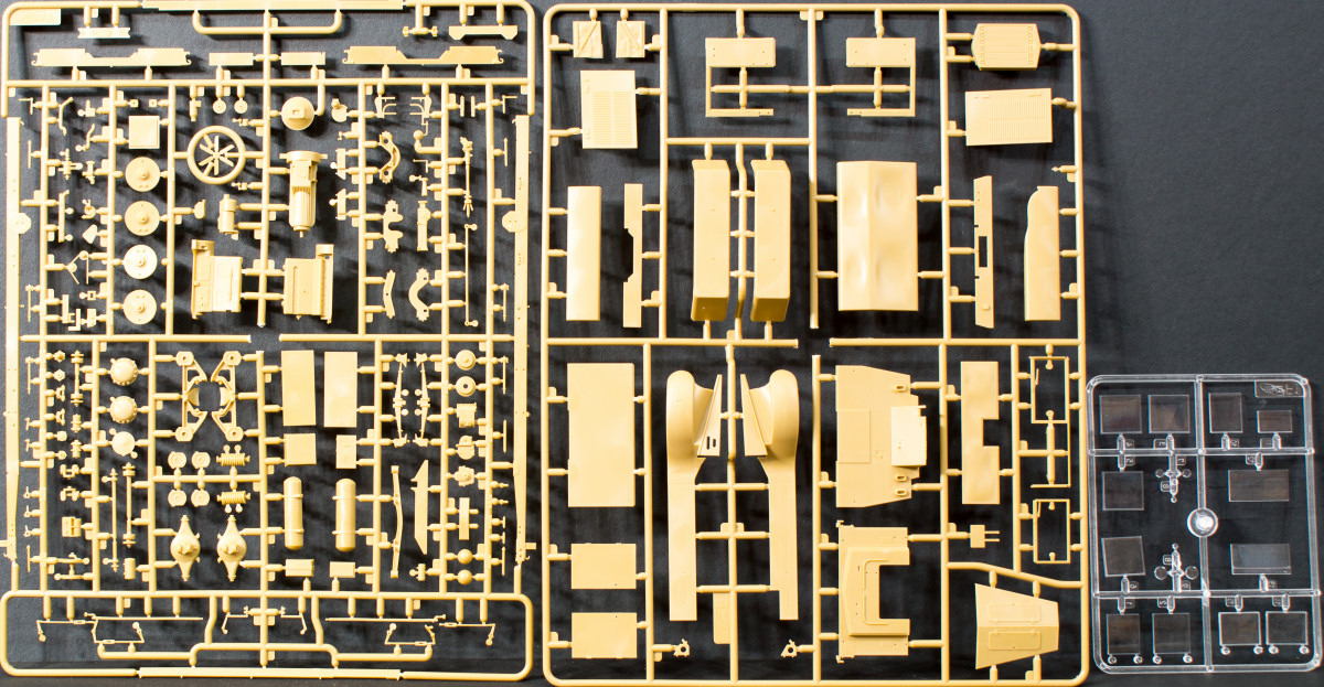 ICM 35462 1/35 Krupp L3H163 Kfz.72 Radio Communication Truck Kit Image 03