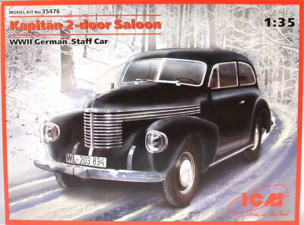Kapitan 2 door Saloon German Staff Car