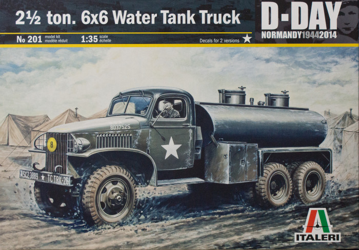 2½ ton 6x6 Water Tank Truck Kit