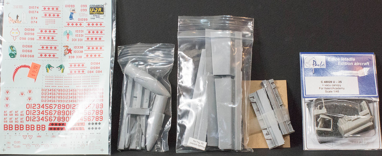 Italeri 0864 1/48 U-2R Senior Span Parts Image 05