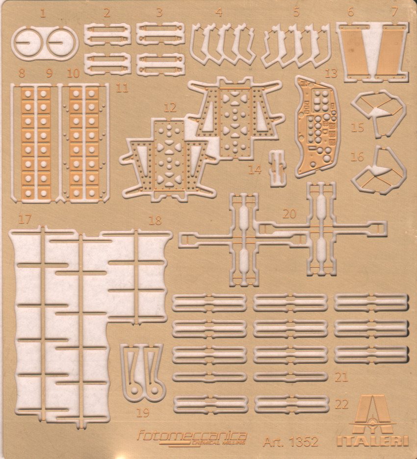 Italeri 1352 1/72 Sunderland Mk.III Parts Image 04