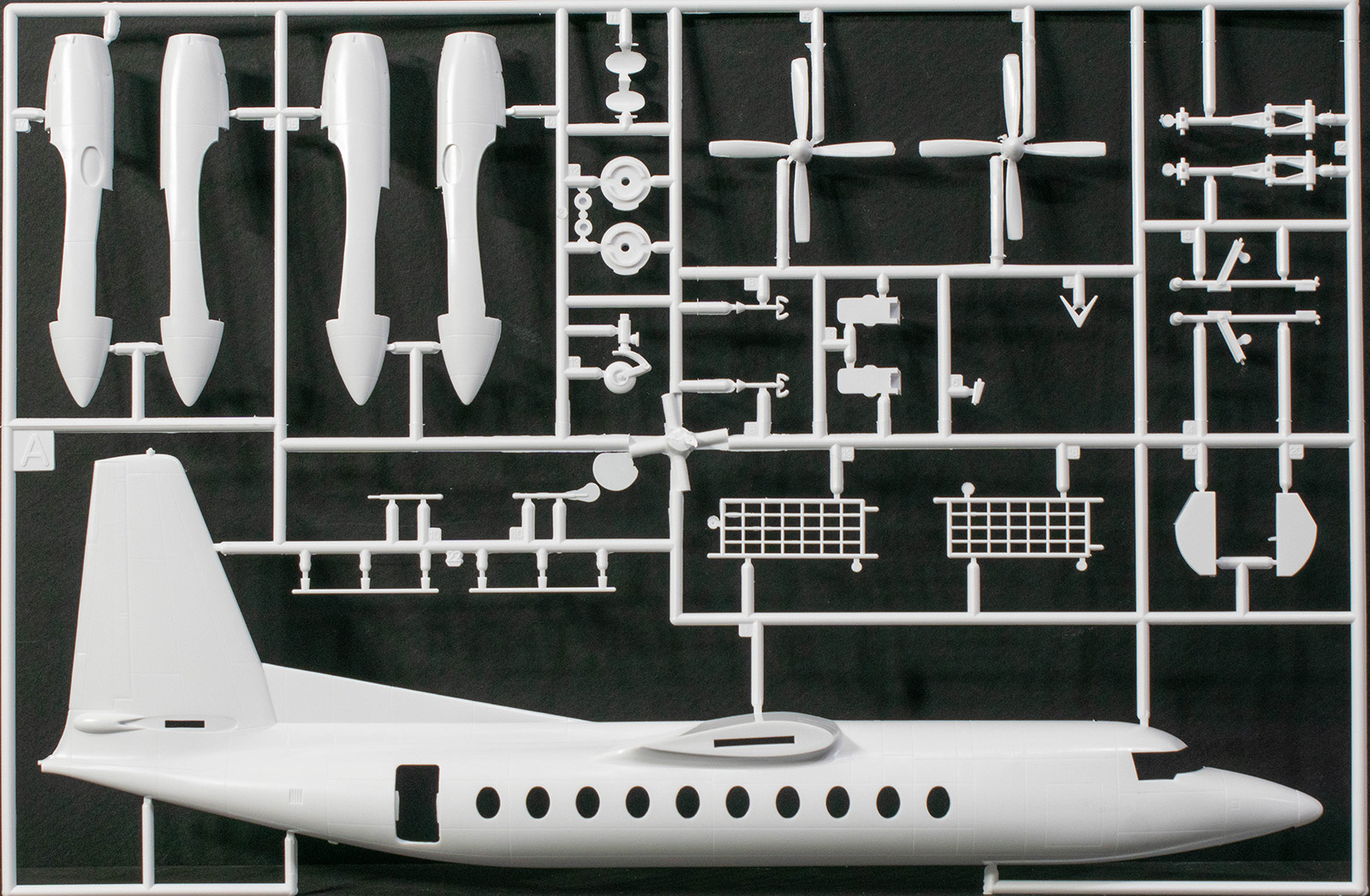 Italeri 1430 1/72 F27 Friendship Parts Image 02