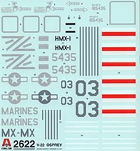 Italeri 2622 1/48 V-22 Osprey Kit First Look
