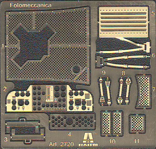 Italeri 2720 1/48 Wessex HU.5 Parts Image 04