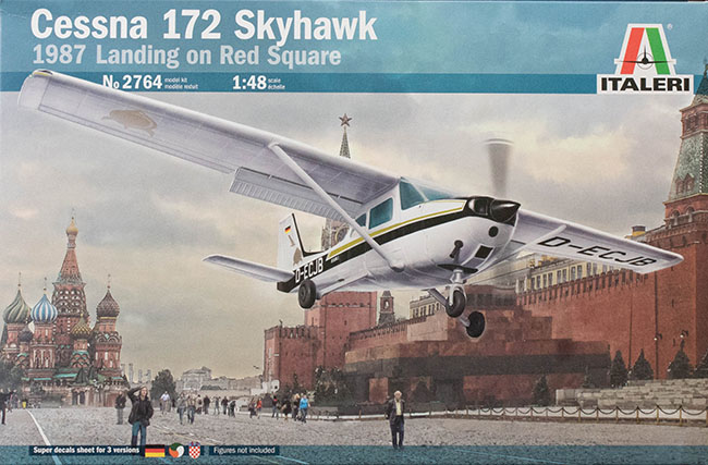 Cessna 172 Skyhawk '1987 Landing on Red Square'