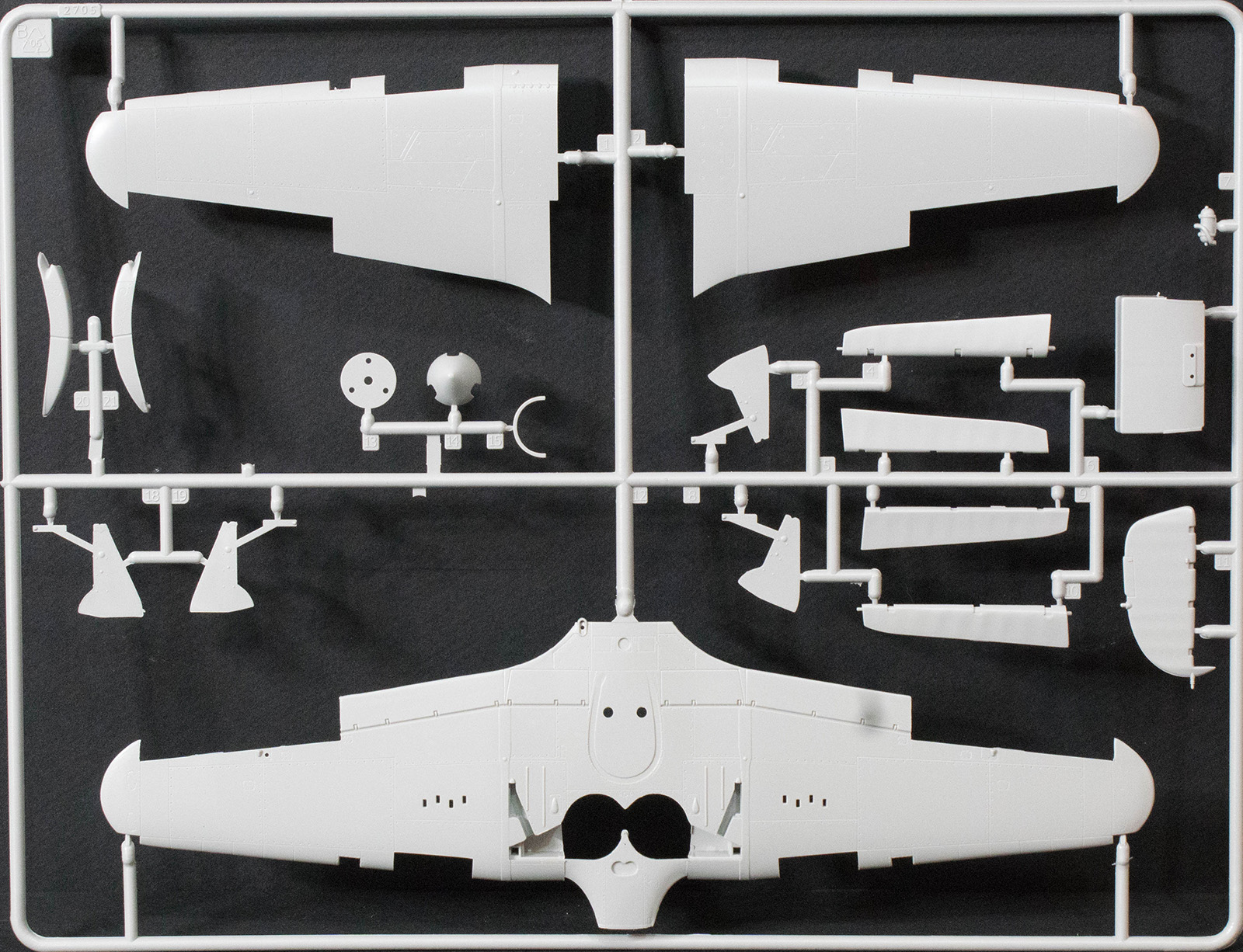 Italeri 2768 1/48 Hurricane Mk.I Trop Parts Image 02