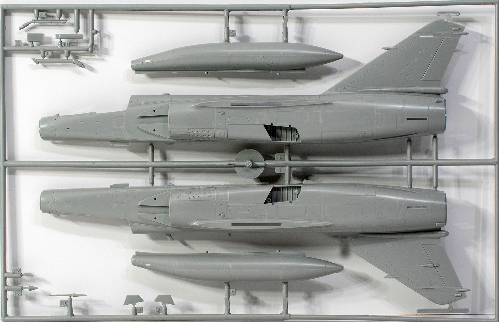Italeri 2790 1/48 'Bye Bye Mirage F.1' Parts Image 01