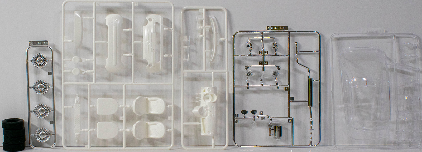 Italeri 3647 1/24 Fiat 500 2007 Parts Image 03