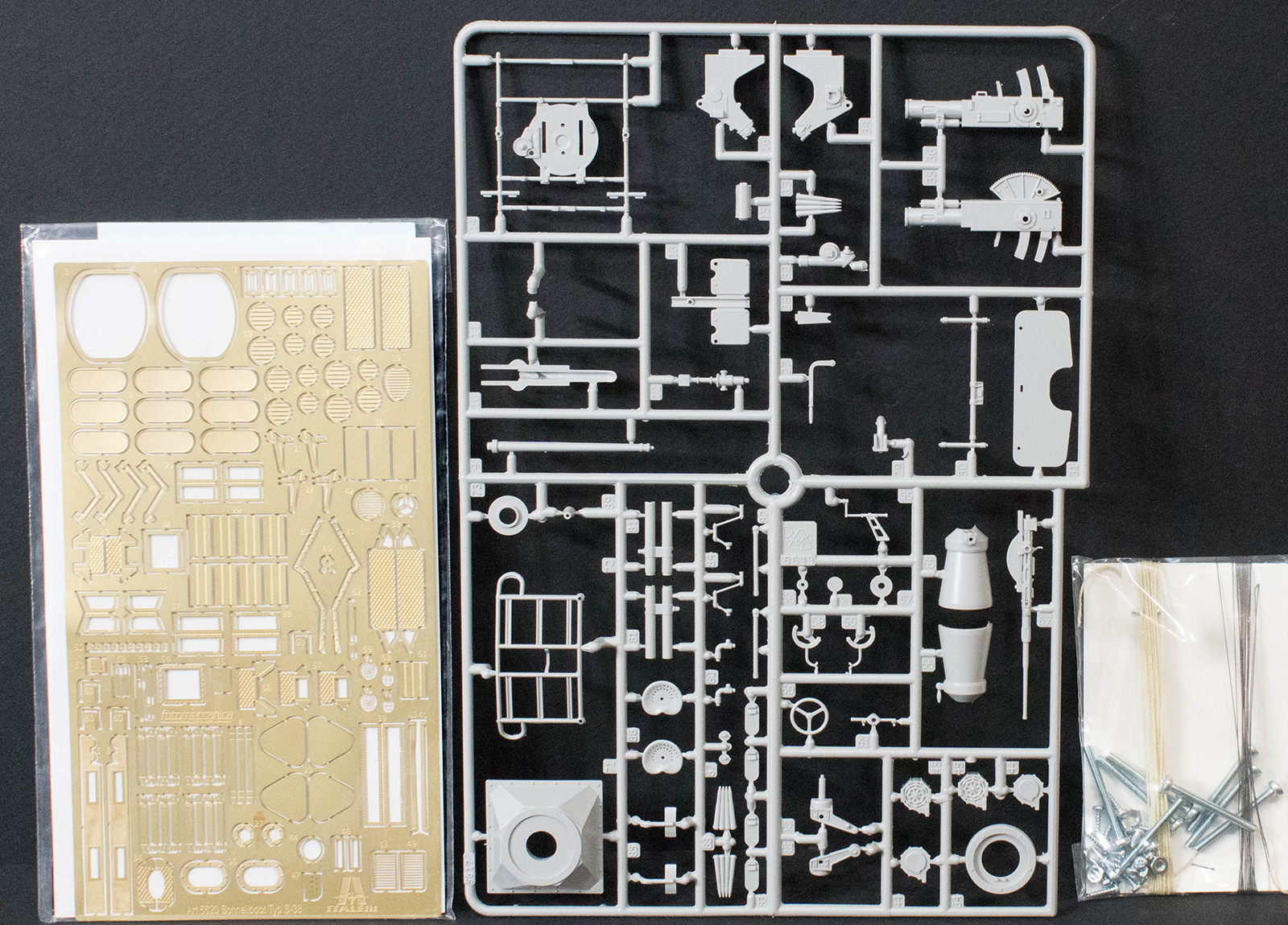 Italeri 5620 1/35 Schnellboot Typ S-38 Parts Image 07