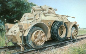 Autoblinda AB 40 Ferroviaria Kit