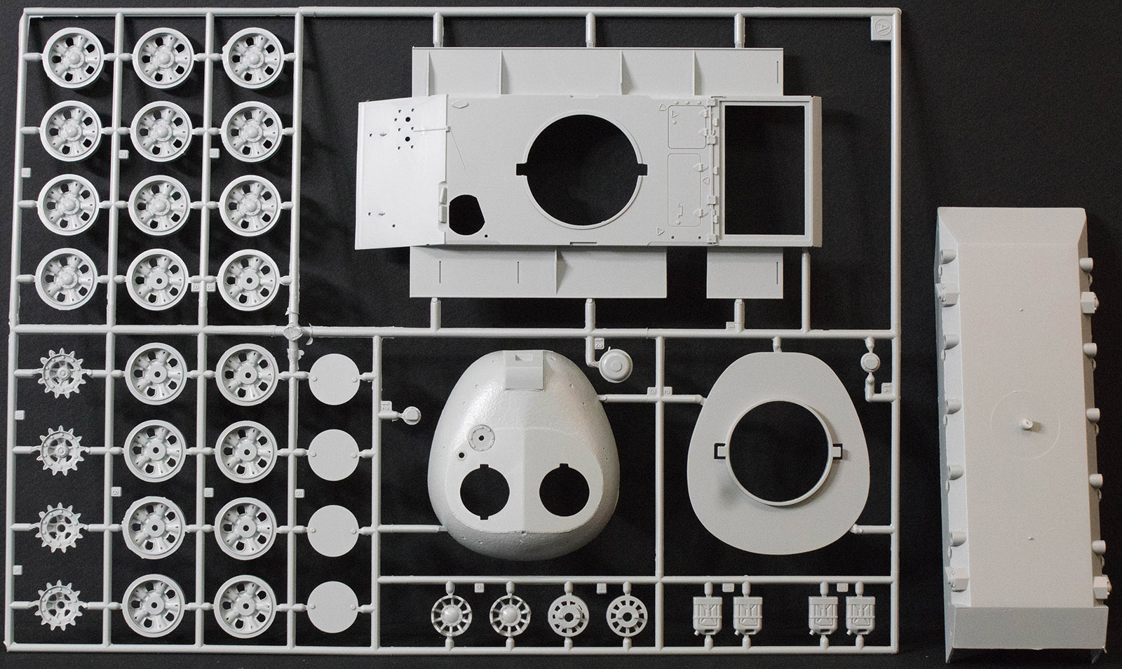 Italeri 6540 1/35 T-55 Iraqi Army Parts Image 01