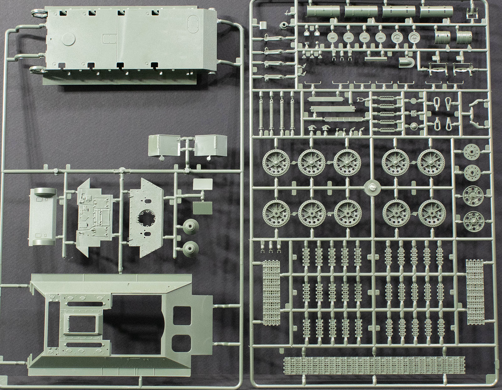 Italeri 6545 1/35 T-34/85 Zavod 183 Mod.44 Parts Image 01