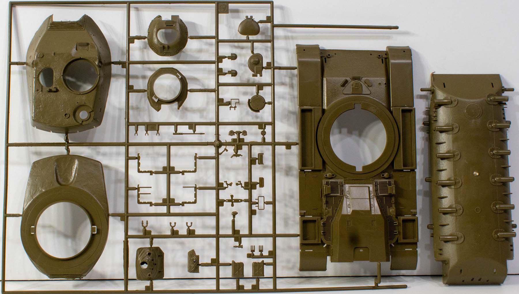 Italeri 6582 1/35 M60A3 Parts Image 01