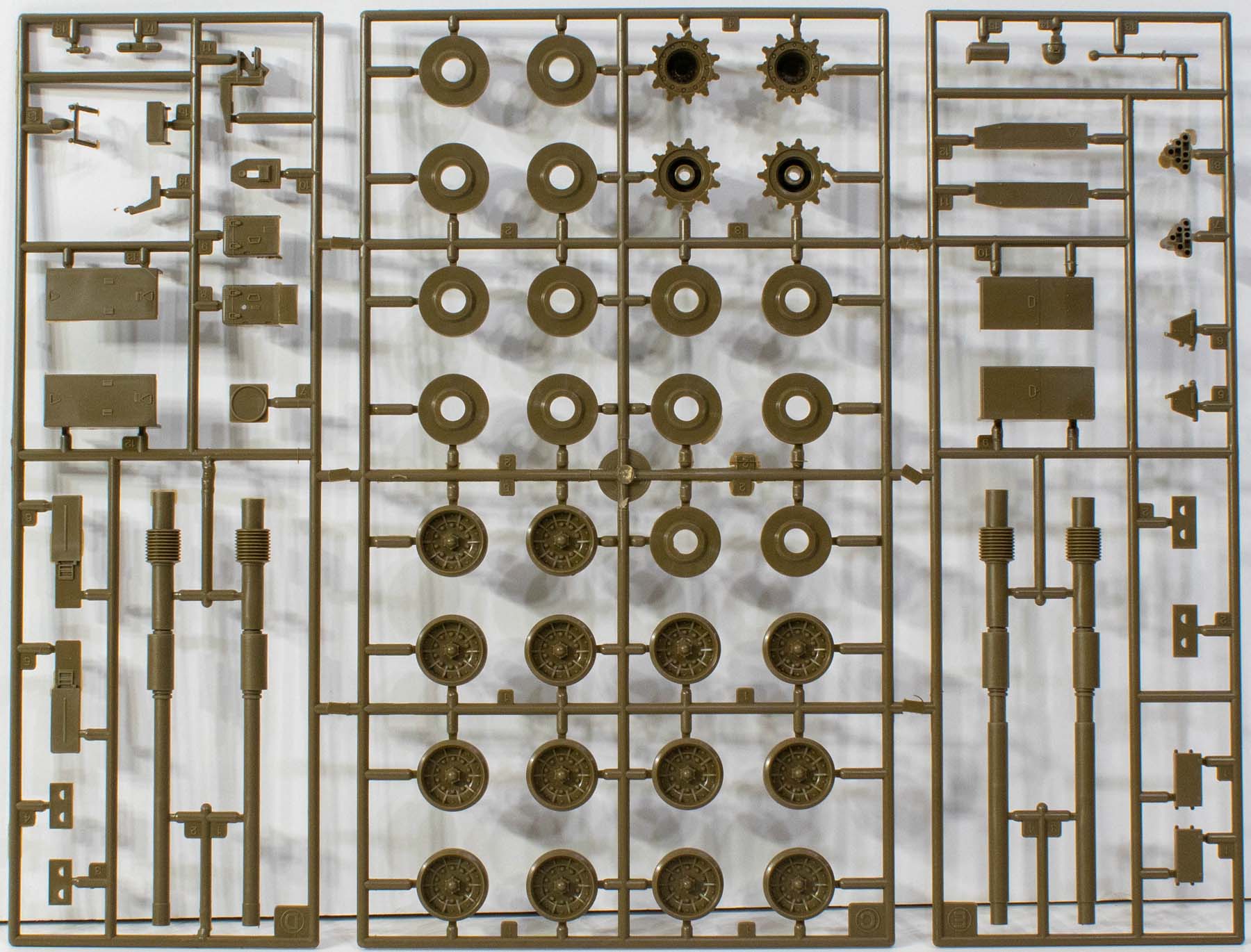 Italeri 6582 1/35 M60A3 Parts Image 02