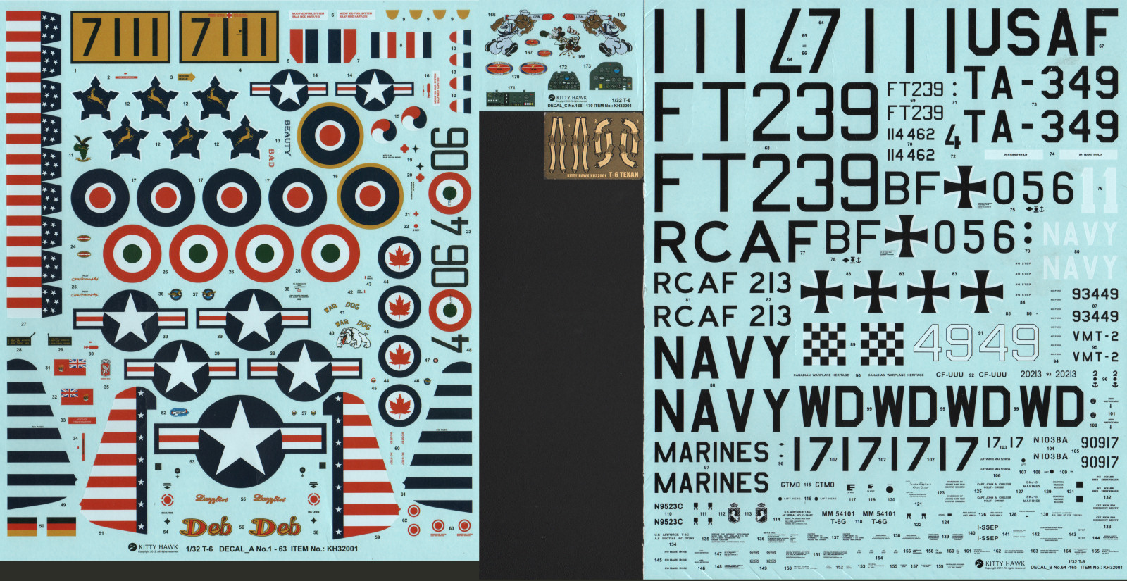 Kitty Hawk Models 32001 1/32 T-6 Texan Review Image 06