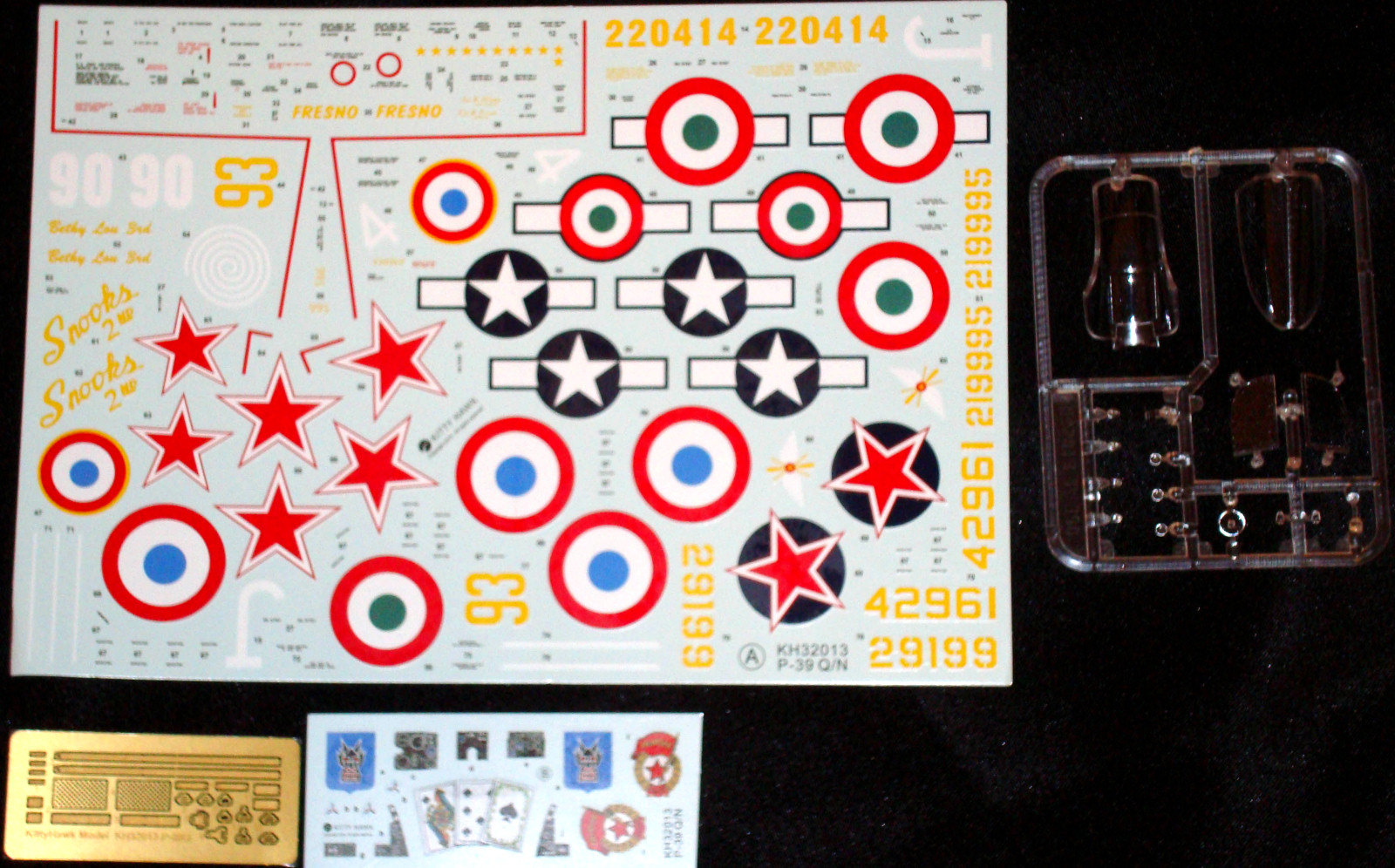 Kitty Hawk Models 32013 1/32 P-39Q/N Airacobra Review Image 05