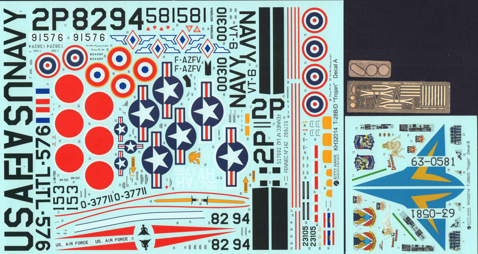 Kitty Hawk Models 32014 1/32 T-28B/D Trojan Review Image 07