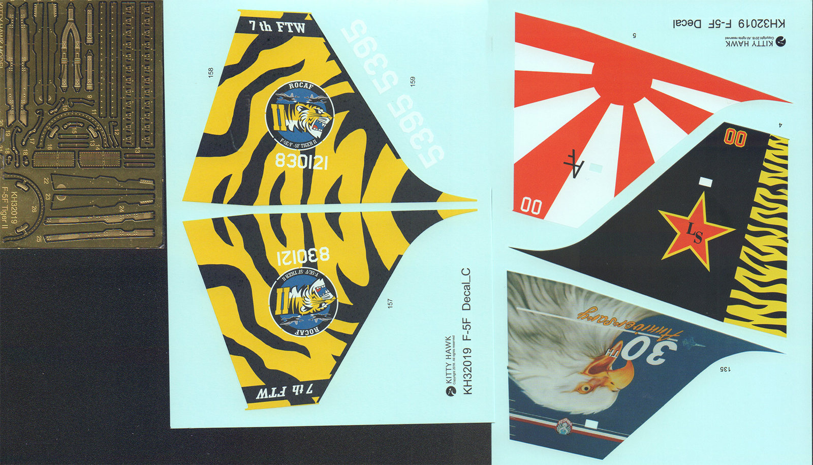 Kitty Hawk Models 32019 1/32 F-5F Tiger II Review Image 06