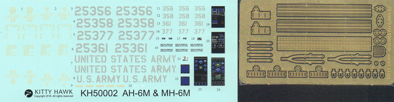 Kitty Hawk Models 50002 1/35 AH-6M/MH-6M MELB Little Bird Nightstalkers Review Image 05