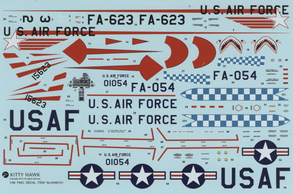 Kitty Hawk Models 80101 1/48 F-94C Starfire Review Image 05