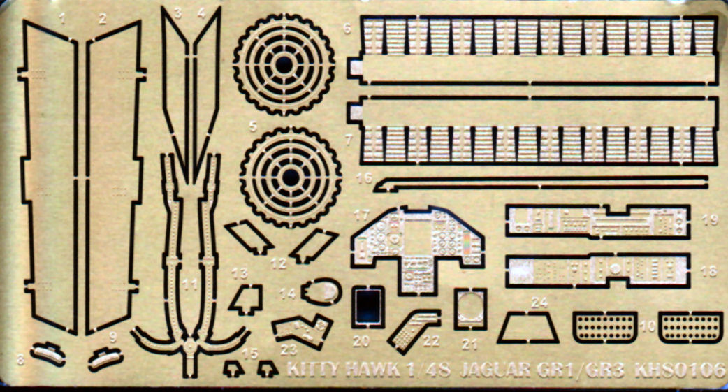 Kitty Hawk Models 80106 1/48 SEPECAT Jaguar GR.1/GR.3 Kit First Look Image 05
