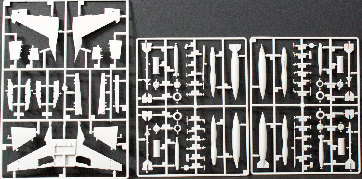 Kinetic 48021 1/48 F-5B Freedom Fighter Parts Image 02