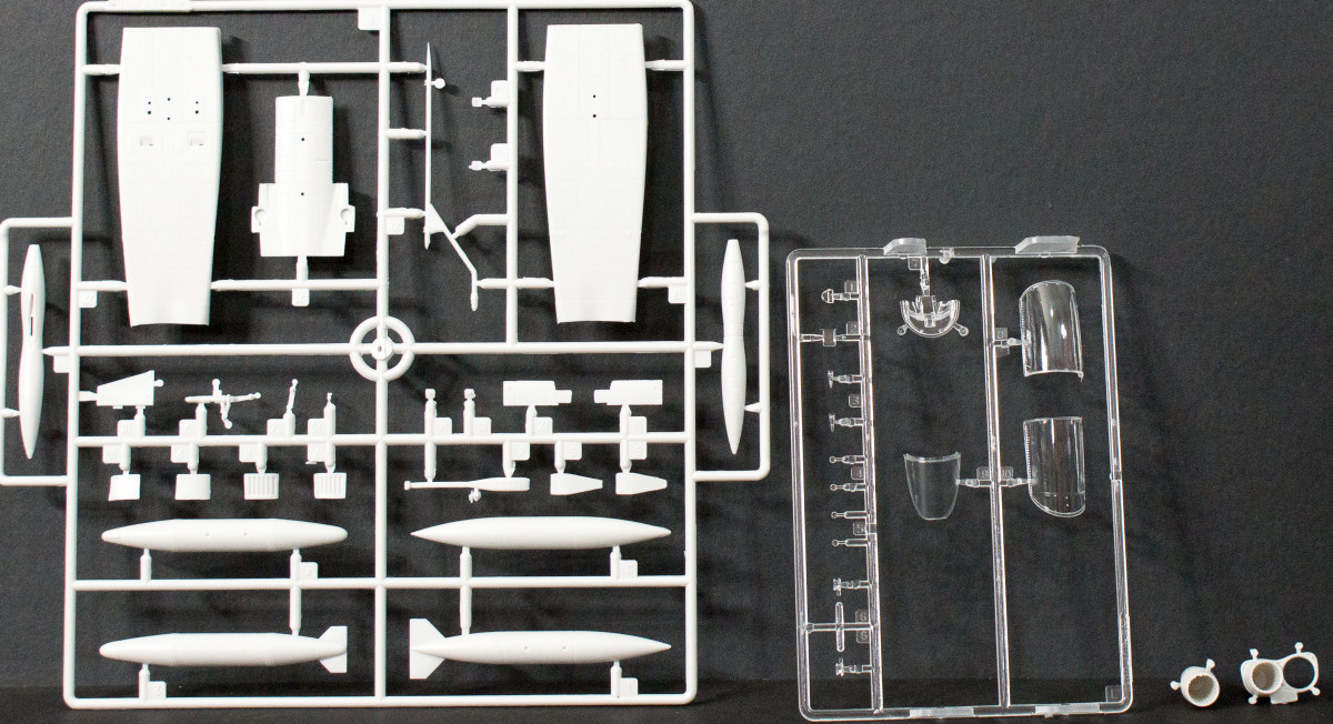 Kinetic 48021 1/48 F-5B Freedom Fighter Parts Image 03