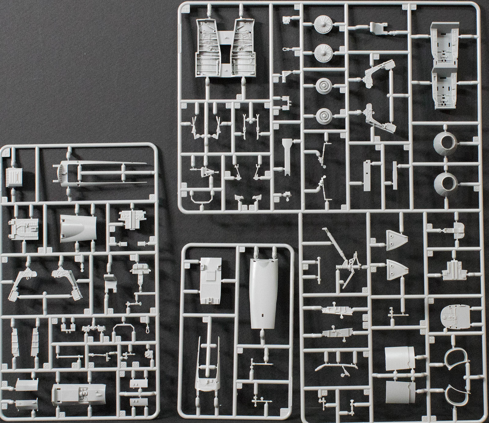 Kinetic 48030 1/48 F/A-18 Hornet Parts Image 03