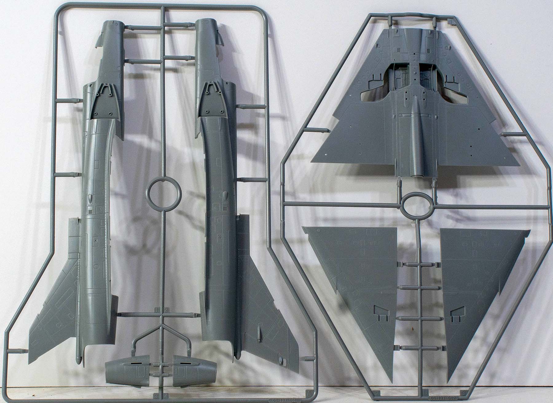 Kinetic 48048 1/48 Kfir C10 Parts Image 01