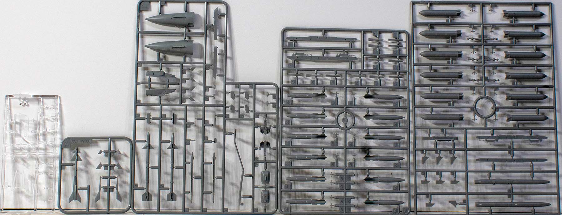 Kinetic 48048 1/48 Kfir C10 Parts Image 03