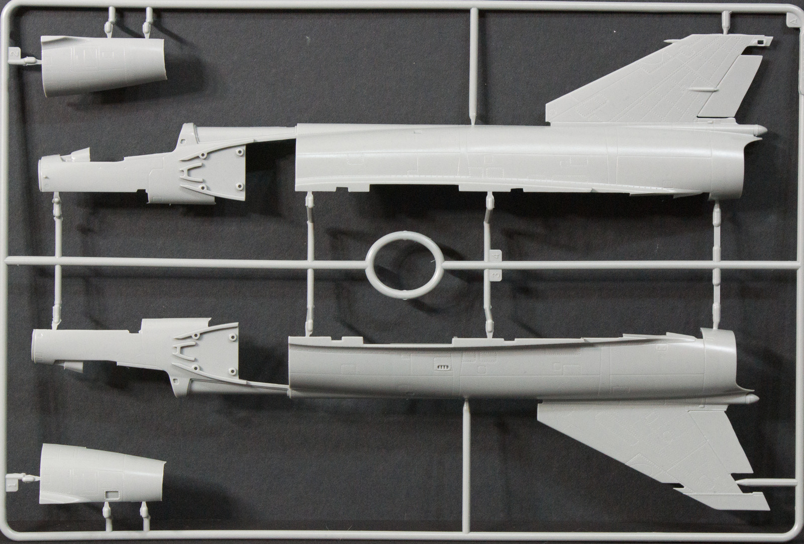Kinetic 48050 1/48 Mirage IIIE/O/R/RD Parts Image 01