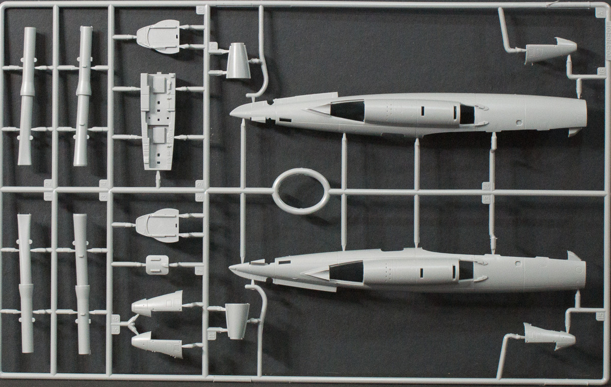 Kinetic 48051 1/48 Fouga CM.170 Magister Parts Image 01
