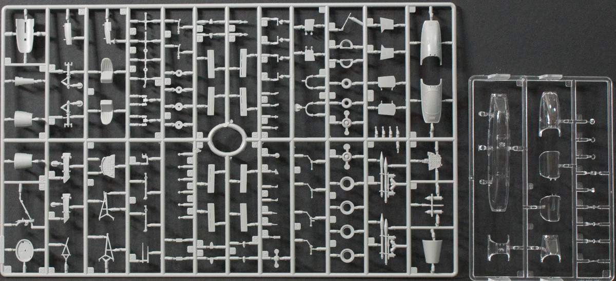 Kinetic 48051 1/48 Fouga CM.170 Magister Parts Image 03