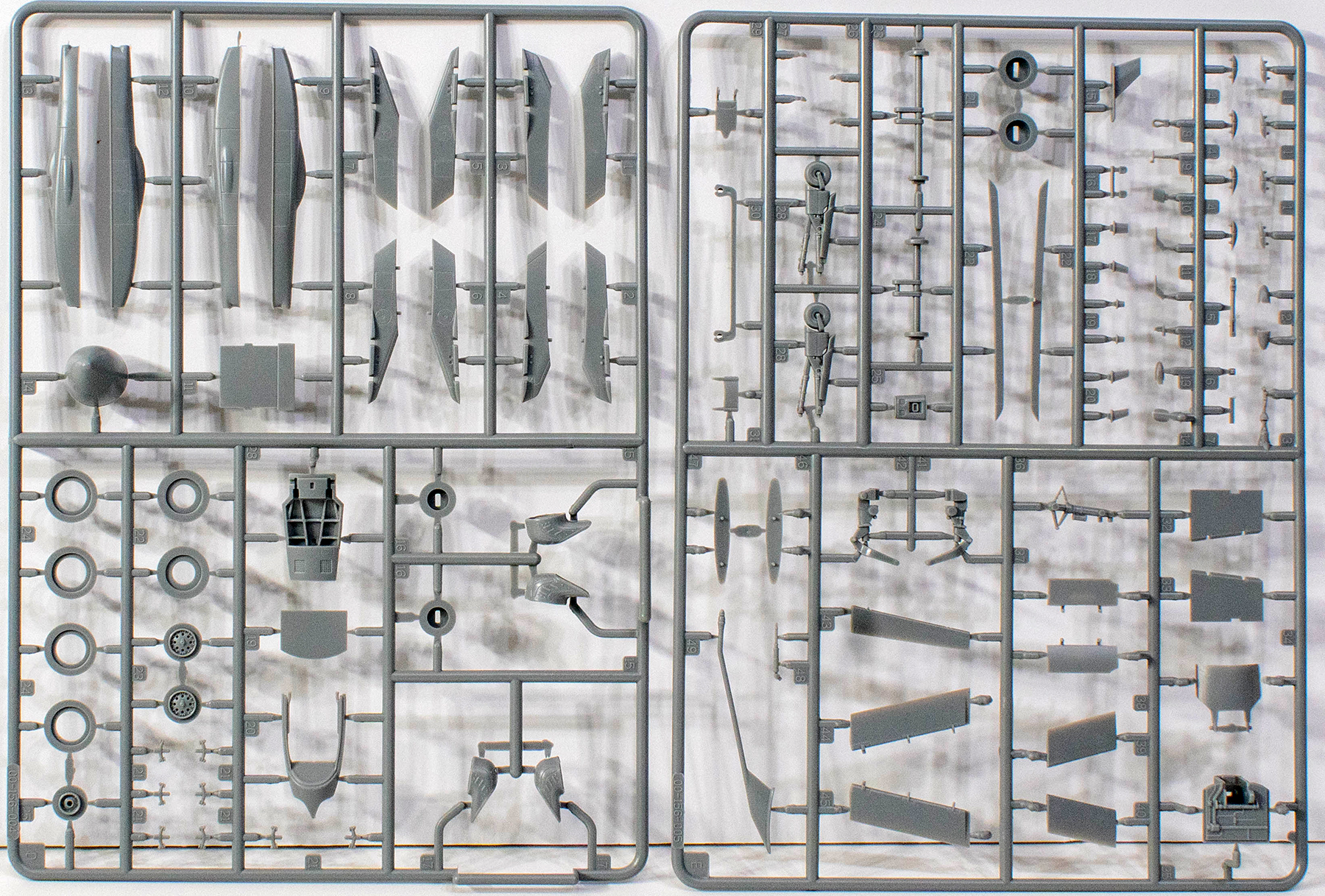 Kinetic 48072 1/48 AV-8A Harrier Parts Image 04