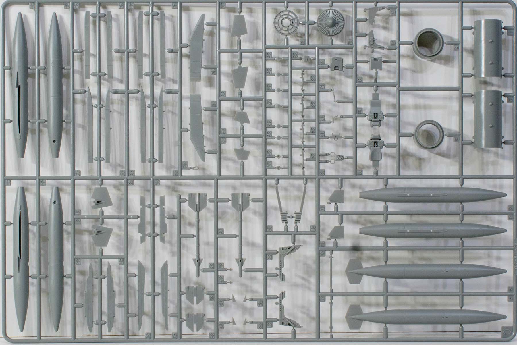 Kinetic 48096 1/48 F-104A/C Starfighter Parts Image 03