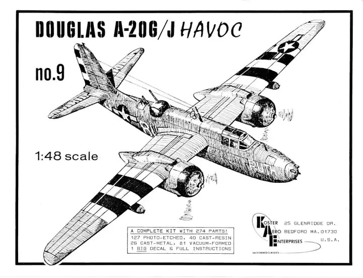A-20G/J Havoc Kit