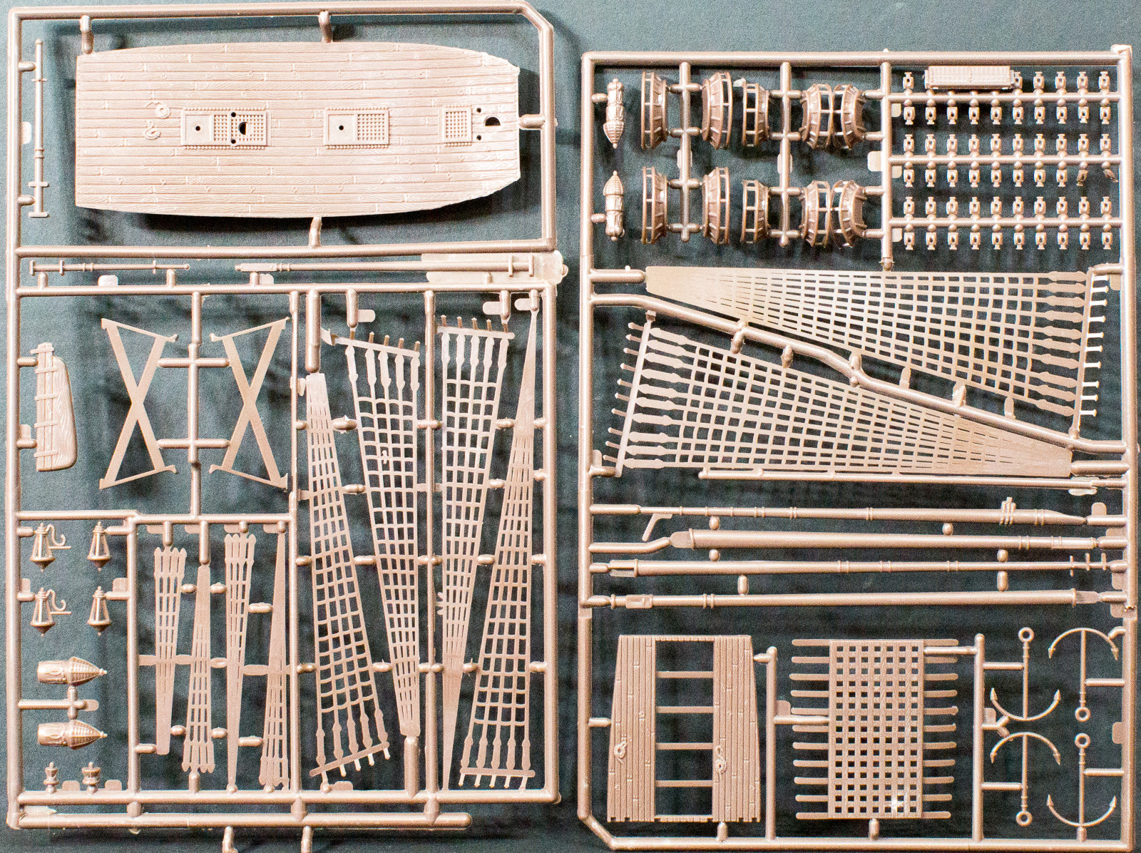Lindberg 70859 1/130 Sir Henry Morgan Pirate Ship Parts Image 02