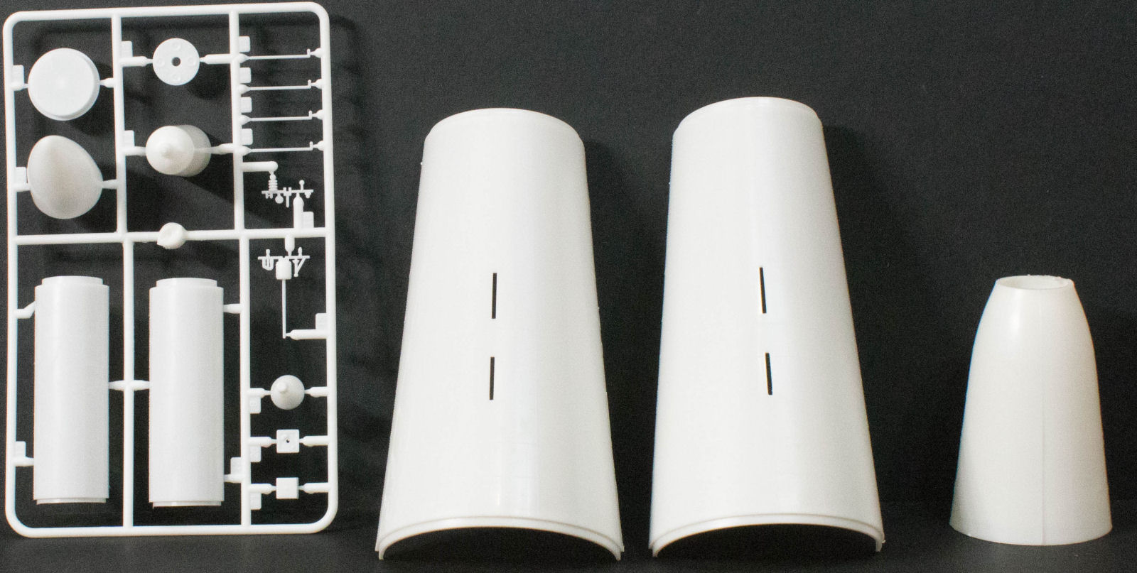 Lindberg 91003 1/200 Mars Probe Parts Image 01