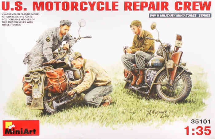 US Motorcycle Repair Crew