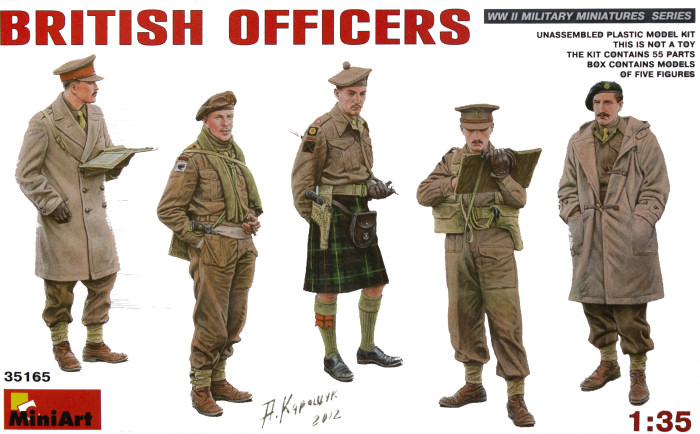 British Officers