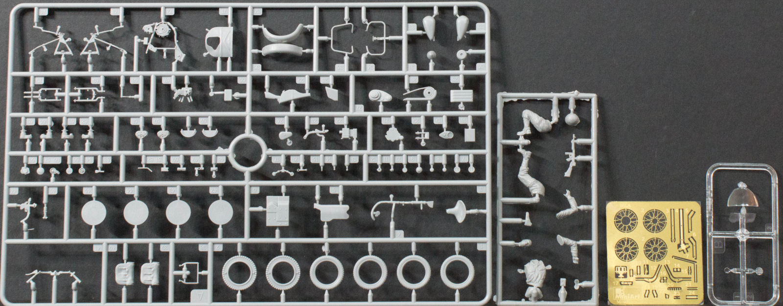 MiniArt 35179 1/35 US Motorcycle WLA w/Rifleman Parts Image 01